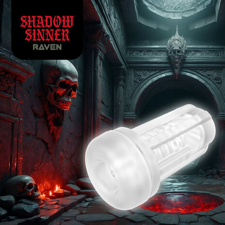 Raven &ndash; Shadow Sinner Verwisselbare TPE Sleeve