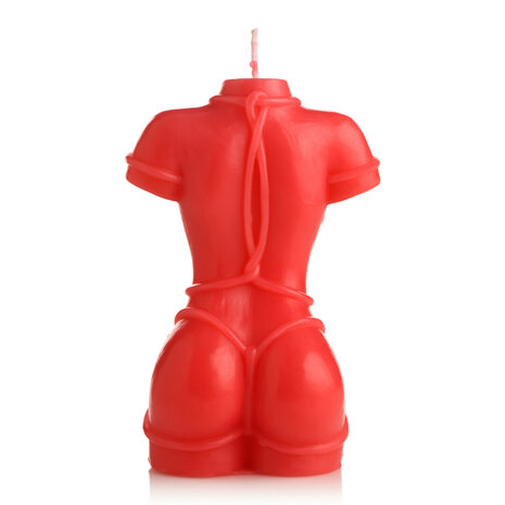 Bound Goddess Rode Druppelkaars &ndash; Master Series | Sensuele Warmte & Ritueel van Verleiding