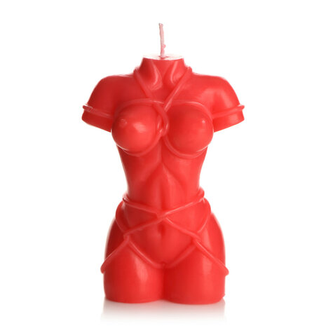 Bound Goddess Rode Druppelkaars &ndash; Master Series | Sensuele Warmte & Ritueel van Verleiding