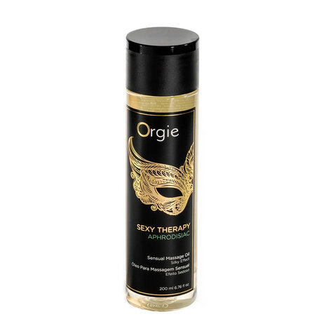 Orgie Sexy Therapy Aphrodisiac Massage Oil 200 ml &ndash; Luxe Sensuele Massageolie met Vanille & Ceder