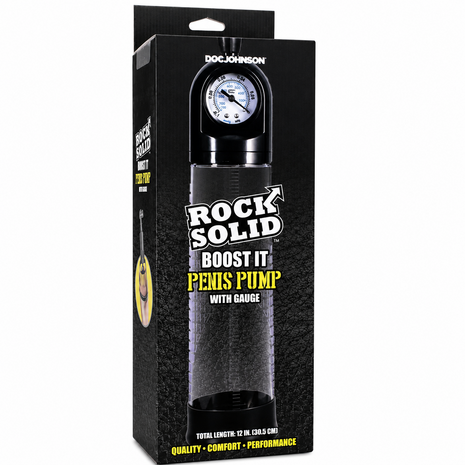 Boost It Penis Pump met Gauge &ndash; Voor Krachtigere & Vollere Erecties