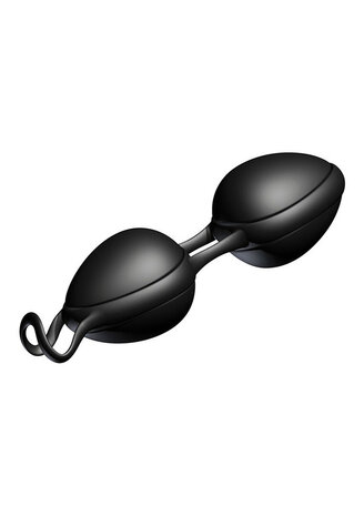 Joyballs Secret Zwarte Geisha Balls &ndash; Bekkenbodem Trainingsballen van TPE