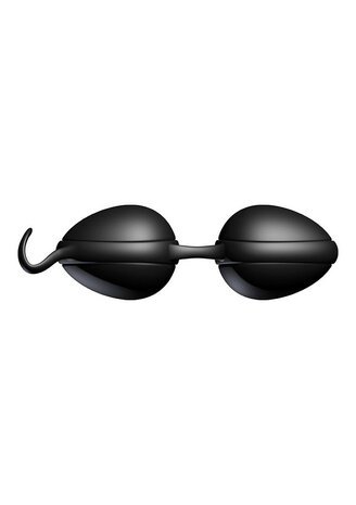 Joyballs Secret Zwarte Geisha Balls &ndash; Bekkenbodem Trainingsballen van TPE
