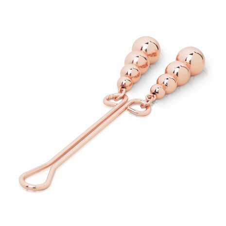 Rosy Gold Clitorisklem met Subtiel Gewicht