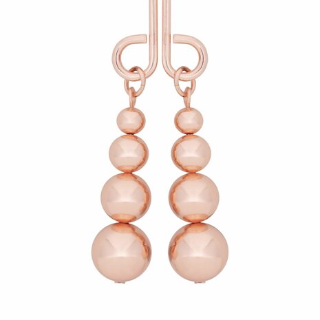 Rosy Gold Clitorisklem met Subtiel Gewicht