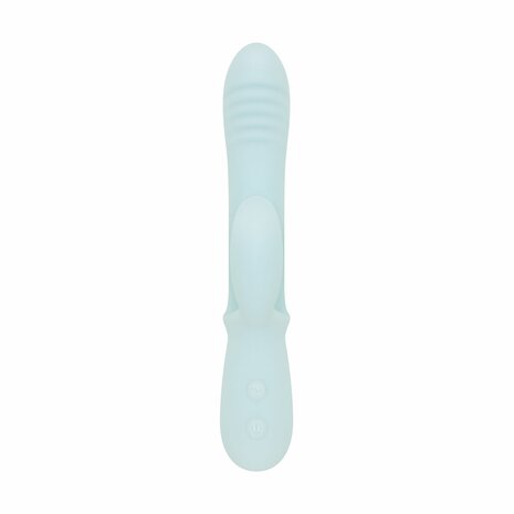 Good Vibes Only Triple Stimulation Vibe Blau &ndash; Luxus Silikon G-Punkt-, Klitoris- & Analvibrator