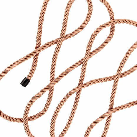 Rosy Gold Rope Set &ndash; Luxe Bondage Touwen (2x 5 m & 1x 10 m)
