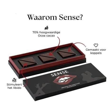 Sense Chocolate Tab &ndash; Chocolate for more desire, tension & connection