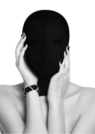 Subjugation Mask &ndash; Glanzend Hoofdmasker