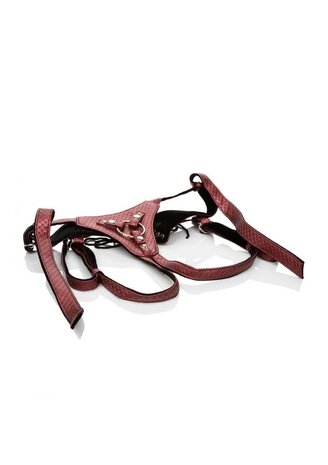 Her Royal Harness &ndash; Luxe Vegan Leren Harness voor Probe Play | Boutique & Clubwear by Victoria