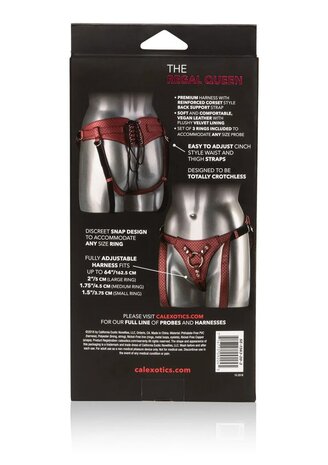 Her Royal Harness &ndash; Luxe Vegan Leren Harness voor Probe Play | Boutique & Clubwear by Victoria