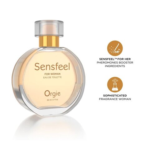 Sensfeel for Woman Eau de Toilette 50 ml &ndash; Pheromone Booster voor Vrouwen