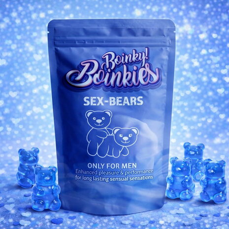 Boinky Sex Bears Gummies for Men | Maca & Muira Puama