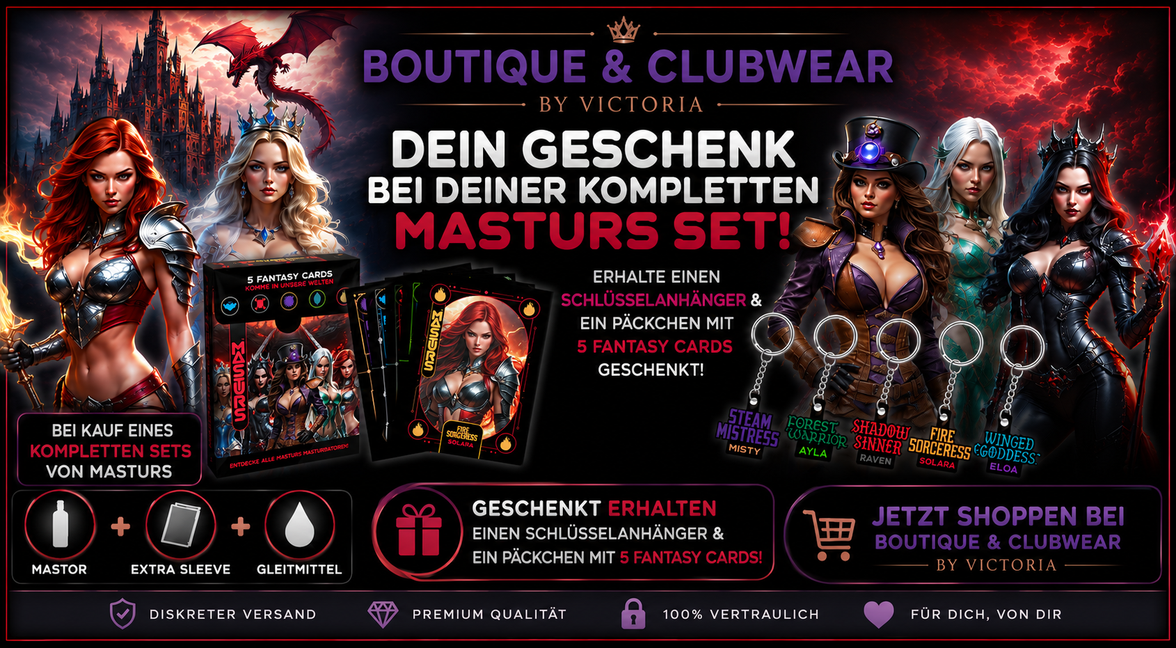 Masturbator Cadeauset
