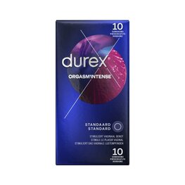 Durex Condooms Orgasm Intense - 10 stuks /  Durex Condoms Orgasm Intense - 10 pieces Durex Condooms Orgasm Intense - 10 stuks /  Durex Condoms Orgasm Intense - 10 pieces