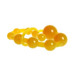 Siliconen Kralen Anaal en Vaginaal Geel 10 ballen /  Silicone Beads Anal and Vaginal Yellow 10 balls Siliconen Kralen Anaal en Vaginaal Geel 10 ballen /  Silicone Beads Anal and Vaginal Yellow 10 balls