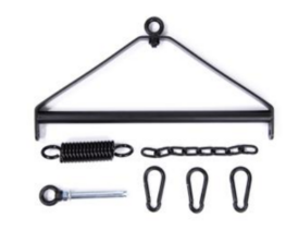 Zwarte metalen Bondage/Sex - plafondbeugel / Black Metal Bondage/Sex Ceiling Bracket