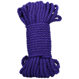 Paars Hennep bondage touw 15m /  Purple Hemp bondage rope 15m