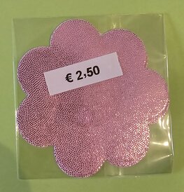 Tepelsticker Licht Roze Bloem Tepelsticker Licht Roze Bloem