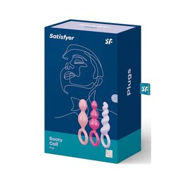 Driedelige Butt-plug set van Satisfyer /  Three-piece butt plug set from Satisfyer Driedelige Butt-plug set van Satisfyer /  Three-piece butt plug set from Satisfyer