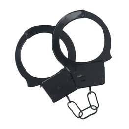 Metalen Handboeien Zwart / Metal Handcuffs  Black