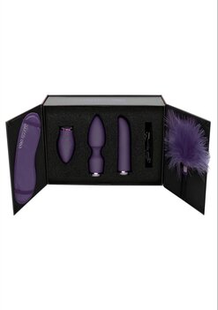 Cadeauset Switch#4 Vibrator paars / Gift set Switch#4 Vibrator purple