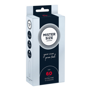 Mister Size Condoms 60 mm - 10 Stuks