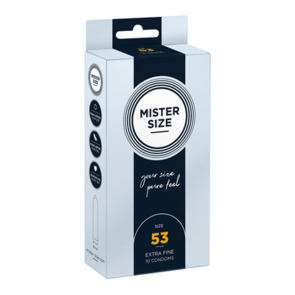 Mister Size Condooms 53 mm – 10 Stuks