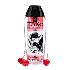 Eetbaar glijmiddel Blazing Cherry van TOKO AROMA