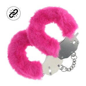 Sterke Fluffy Handboeien Roze
