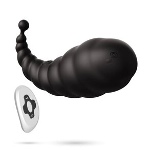 Cocoon - Oplaadbaar vibrerend ei met afstandsbediening Zwart 