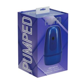 Vibrerende/Zuigende Mastrubator Blauw 