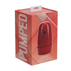 Vibrerende / Zuigende Masturbator Rood
