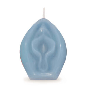 Eden’s Candle Vanilla Geurkaars Vagina - Blauw
