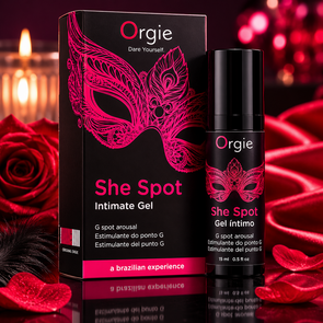 Orgie She Spot Intimate Gel – G-Spot Stimulerende Gel met Vibrerend, Warm & Cooling Effect