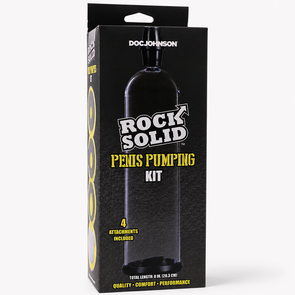 Rock Solid Manual Penis Pump Kit – Voor Grotere & Hardere Erecties