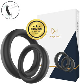 Nappex™ Rino Cock Ring Set – Siliconen Penisringen voor Meer Comfort, Ondersteuning en Partnerstimulatie